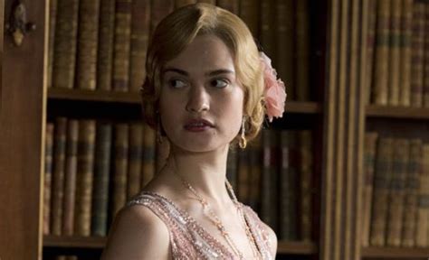 Lily James Bikini Cleavage Photos Sadly, miss James doesn’t have many whorish roles and has only appeared topless in a few movies. However, she has a professional passion and a sense of modern style. Her movie roles follow one after another, and she changes the images for photo shoots like gloves.